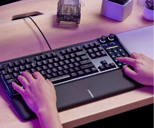 Клавіатура із вбудованим Stream Deck Corsair Galleon 100 SD